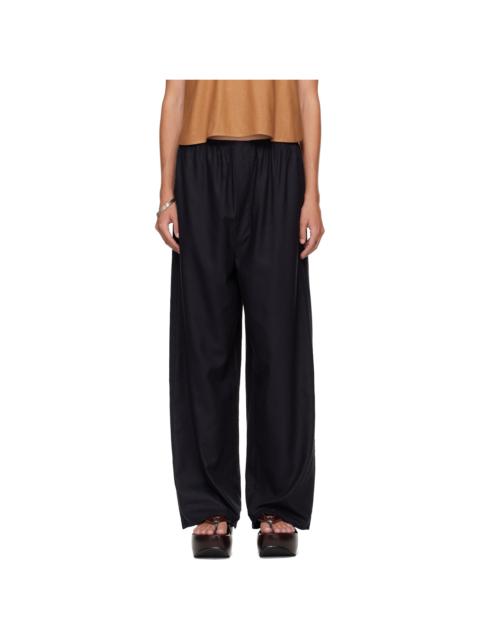 BASERANGE Black Stoa Lounge Pants