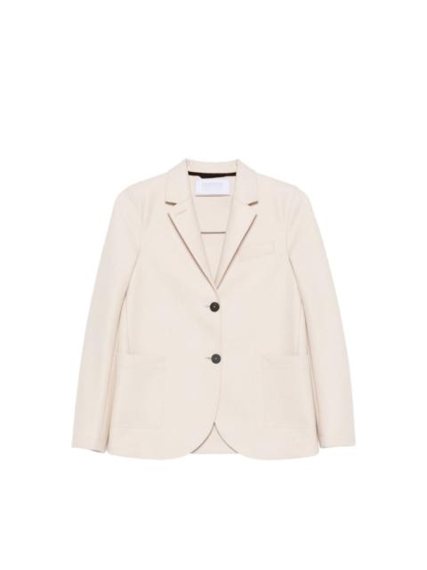 Harris Wharf London Wool single-breasted blazer jacket