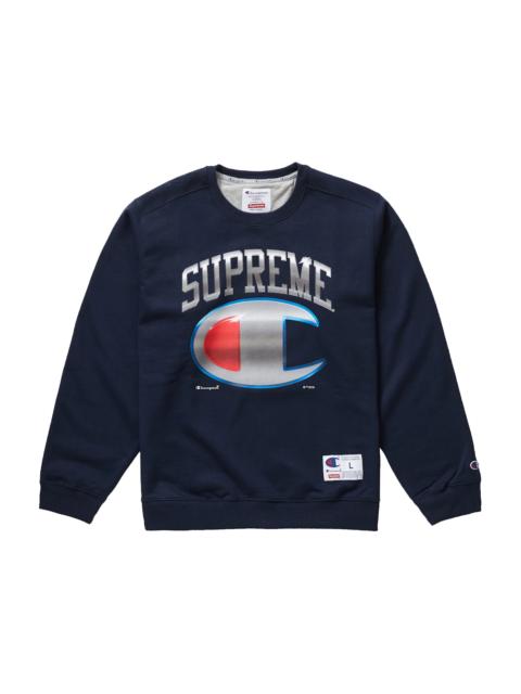 トップス 19ss Supreme Champion Chrome Crewneck S Supreme Champion Chrome Crewneck (SS19) - $148