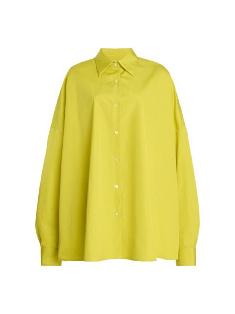 Dries Van Noten Casia Cocoon Cotton-Poplin Shirt