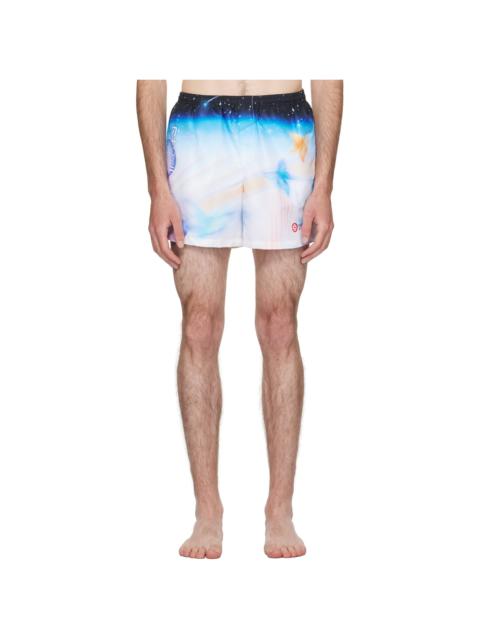 CASABLANCA Multicolor Printed Swim Shorts