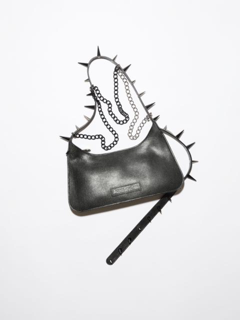 Acne Studios Platt spike mini shoulder bag - Black