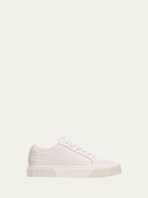 Marc Jacobs Leather Low-Top Logo Sneakers