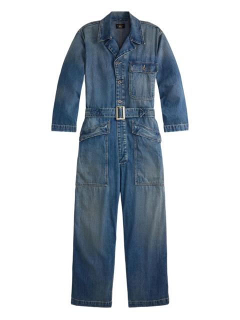 RRL by Ralph Lauren belted cotton jumpsuit