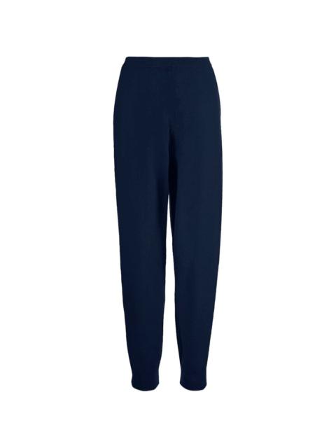 Allude elasticated trousers