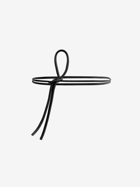 LAMARQUE OSLO | Tubular Leather Belt