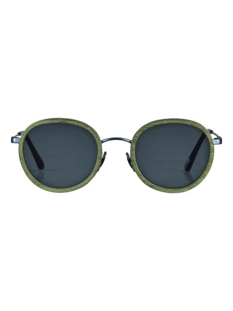 White Tulipwood Women and Men Sunglasses - VBQ x Shelter