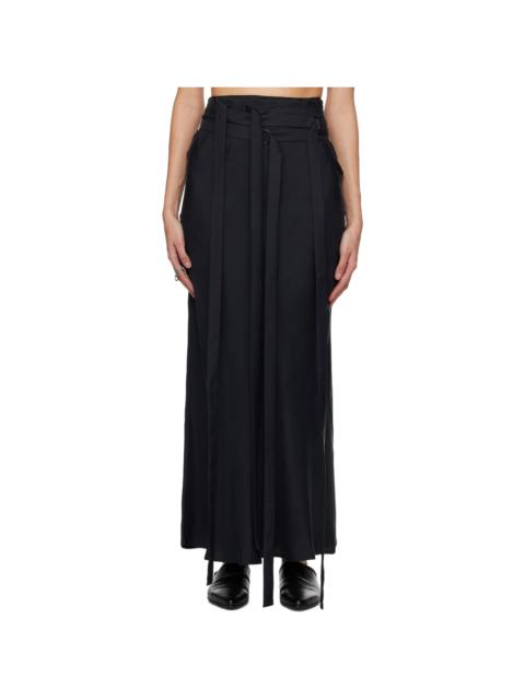 Black Nola Maxi Skirt