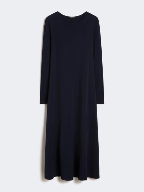 WEEKEND Max Mara Long viscose jersey dress - NAVY