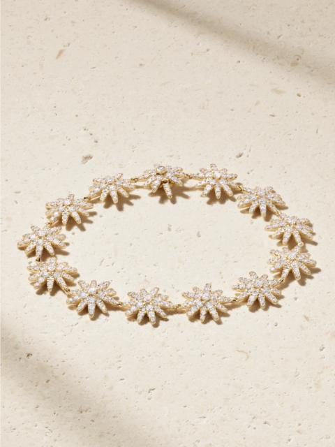 DAVID YURMAN Starburst 18-karat Gold Diamond Bracelet