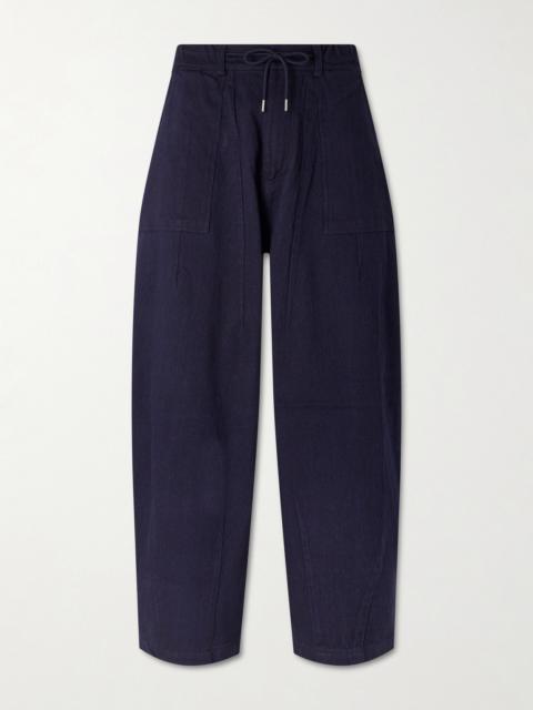 FrizmWORKS Wide-Leg Sashiko Jeans