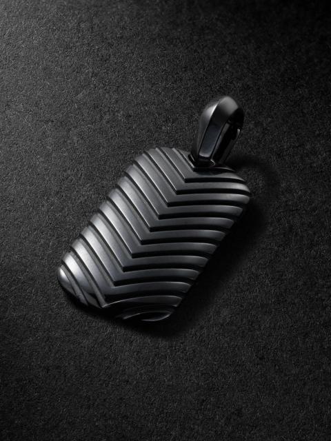 DAVID YURMAN Chevron Titanium Pendant