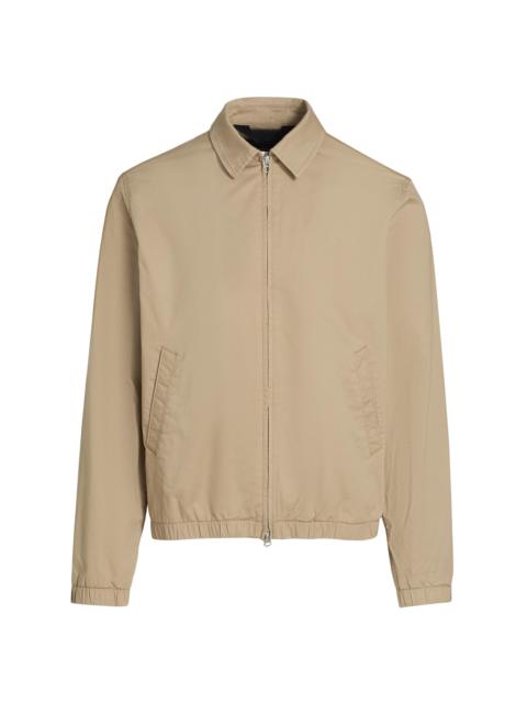 rag & bone Men's Harrington Stretch-Cotton Twill Jacket - Warm Taupe