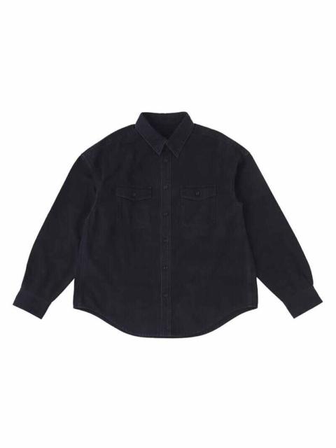 visvim PIONEER FLANNEL L/S DK.INDIGO