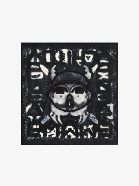 Givenchy BANDANA SCARF IN PRINTED COTTON