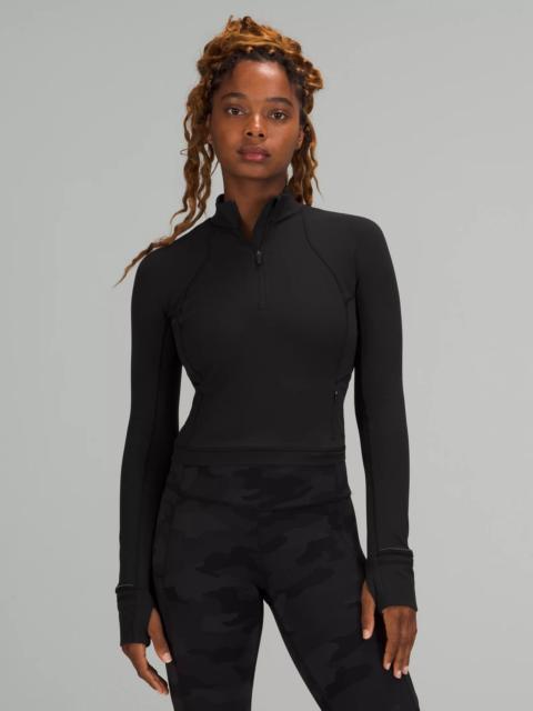 It's Rulu Cropped Half Zip