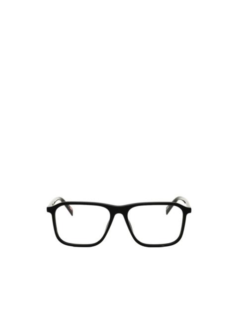 Levi's LV 1035 rectangle-frame glasses