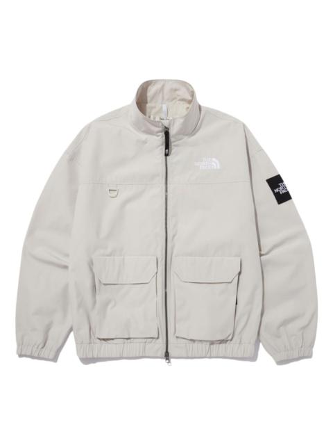 The North Face THE NORTH FACE SS22 Logo Crop Jacket 'White' NJ3BN51K