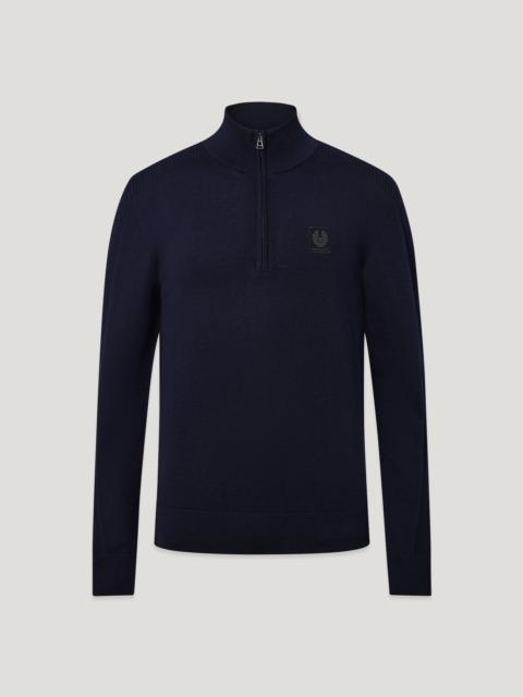 Belstaff COLDEN MERINO QUARTER ZIP