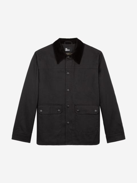 The Kooples NAVY COTTON JACKET