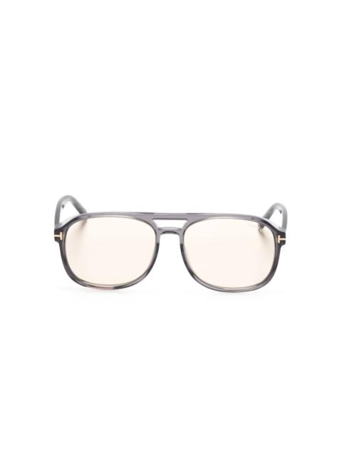 TOM FORD pilot-frame tinted-lenses sunglasses