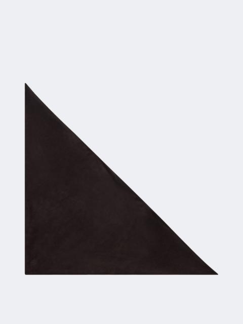 MAGDA BUTRYM Suede head scarf