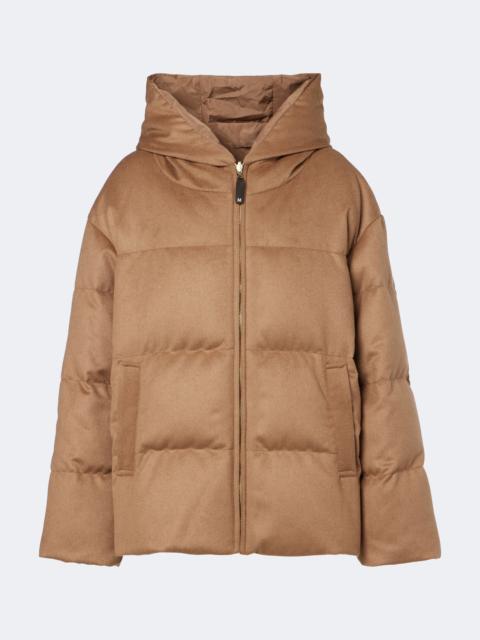 Max Mara The Cube reversible camel hair puffer jacket