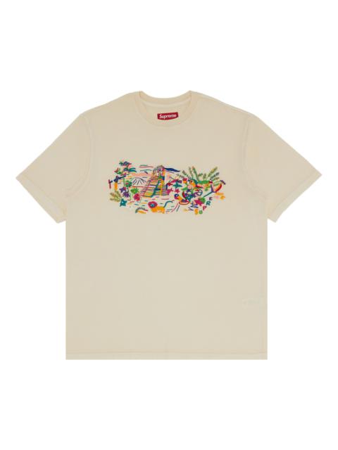 Supreme Machu Picchu Short-Sleeve Top 'Natural'