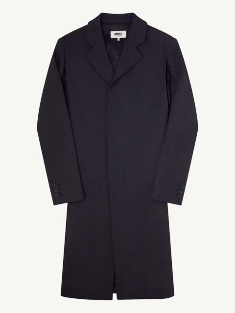 MM6 Maison Margiela Techno wool coat