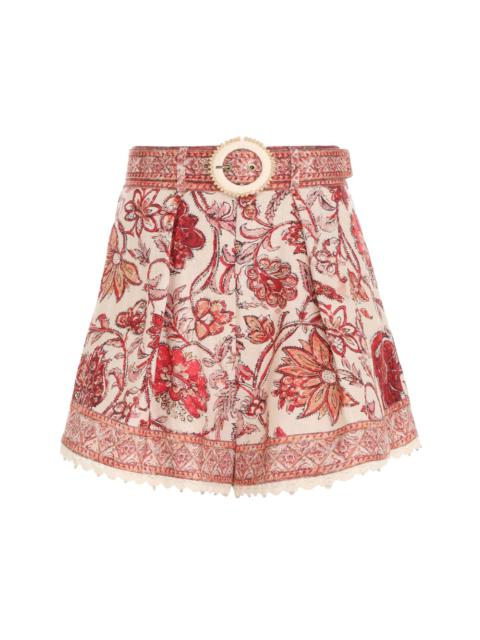 Zimmermann VITALI TRIMMED TUCK SHORT