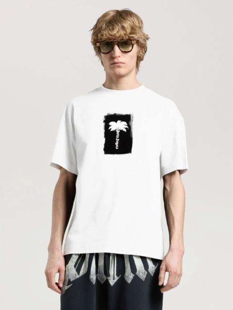 Palm Angels Brushed Palm Tree Regular T-Shirt