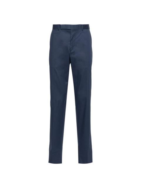 ZEGNA stretch-cotton tailored trousers