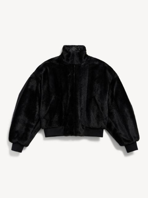 BALENCIAGA Women's Cropped Jacket in Black