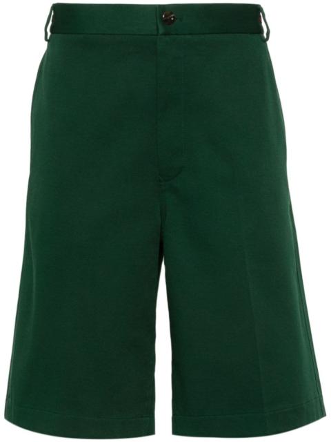 GUCCI Sylvie Web-detailed bermuda shorts