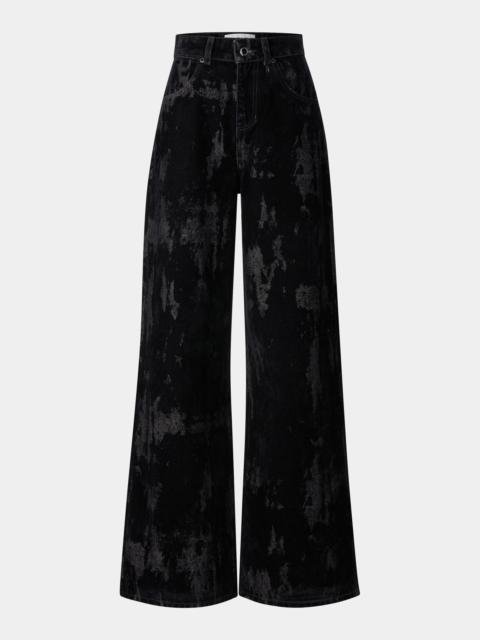 BOGNER Lizzy Wide-Fit Jeans in Black