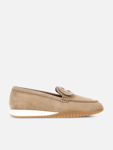 HOGAN Hogan Olympia-Z Loafers Beige