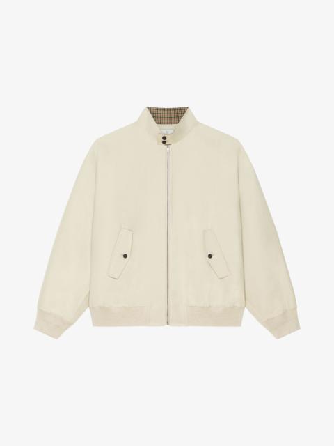 BOMBER JACKET IN COTTON