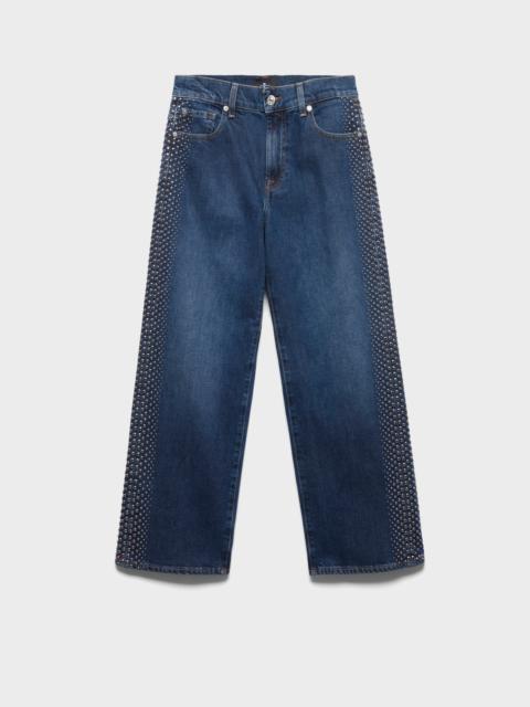7 For All Mankind STOVEPIPE STRAIGHT ANKLE