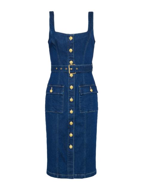 L'AGENCE Idy Button-Front Dress