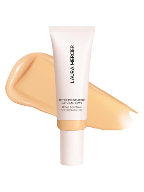 Laura Mercier Long-Wear Tinted Moisturizer Natural Dewy Skin Tint SPF 30 with Hyaluronic Acid
