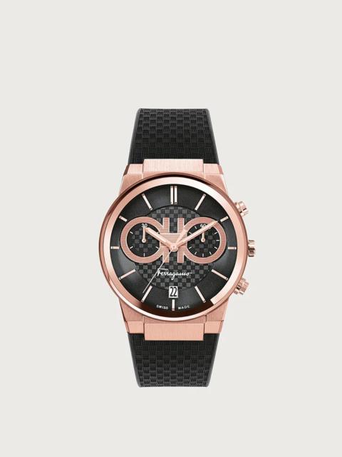 FERRAGAMO FERRAGAMO SAPPHIRE CHRONO WATCH