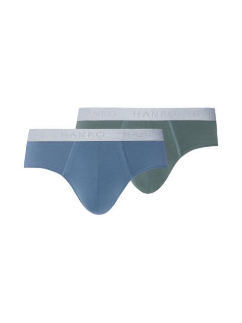 HANRO Cotton Essentials 2-Pack Cotton Briefs