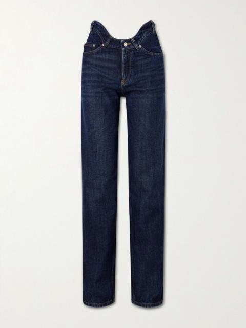 Jean Paul Gaultier High-rise Straight-leg Jeans