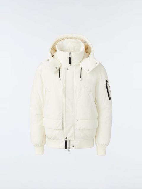 MACKAGE VIGGO classic down bomber jacket with removable hood