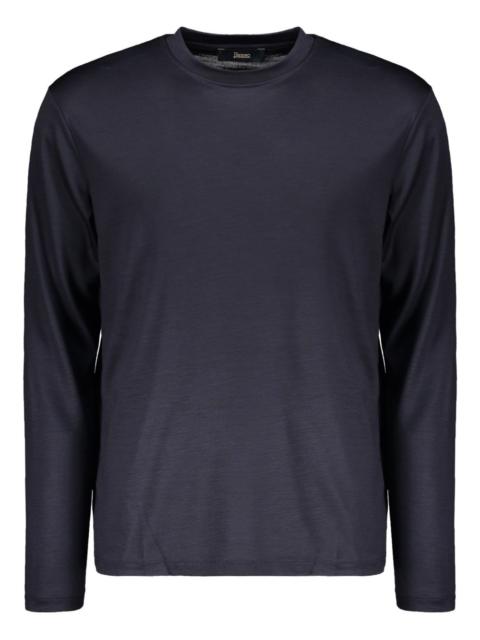Herno long-sleeve round-neck top