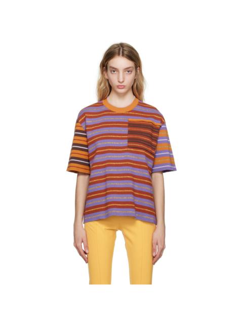 JACQUEMUS Multicolor Le Raphia 'La Mailla Sao' T-Shirt