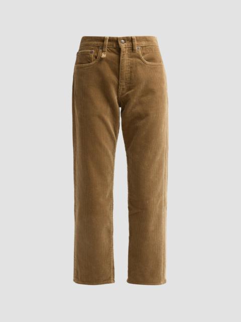R13 Women's Boyfriend Corduroy Jeans - Heavy Tan Cord Brown
