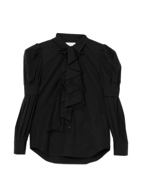 Noir Kei Ninomiya ruffled shirt