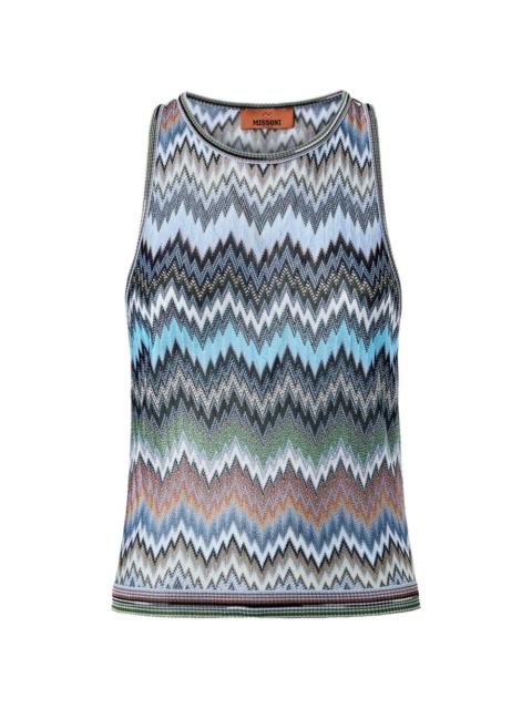 Missoni chevron-pattern top