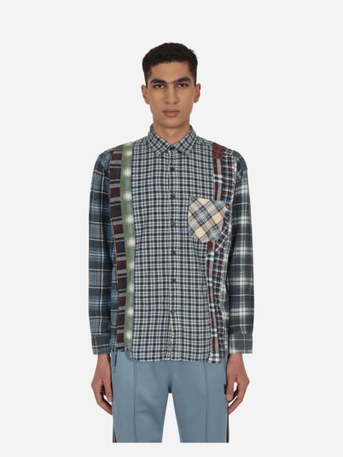 NEEDLES 7 Cuts Flannel Shirt Multicolor
